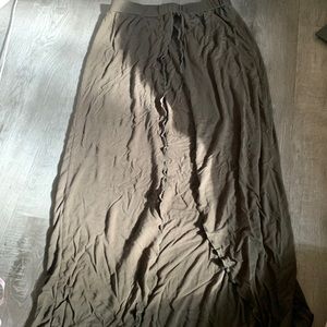Medium Earthbound maxi split skirt